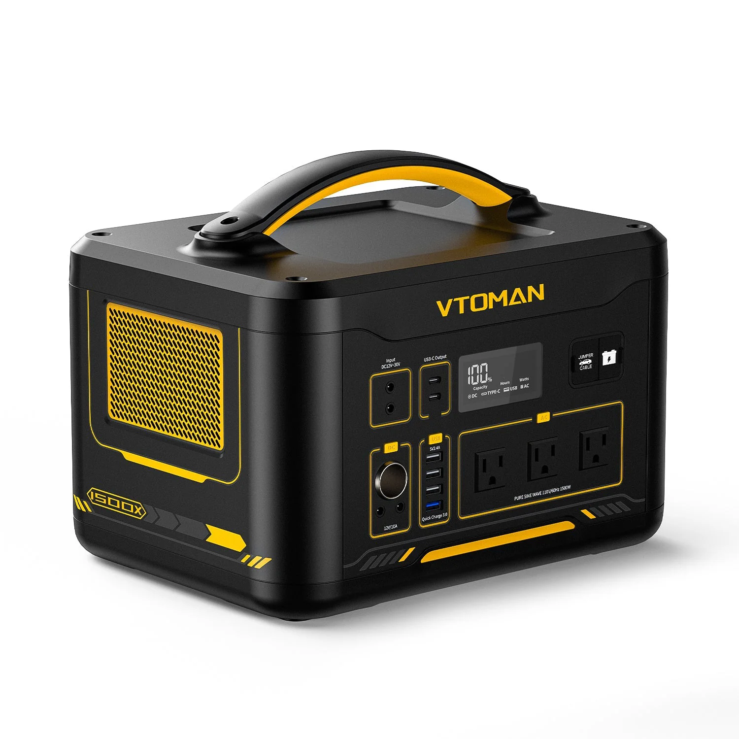 VTOMAN Jump 1500X with 1548Wh Extra Battery - Image 3