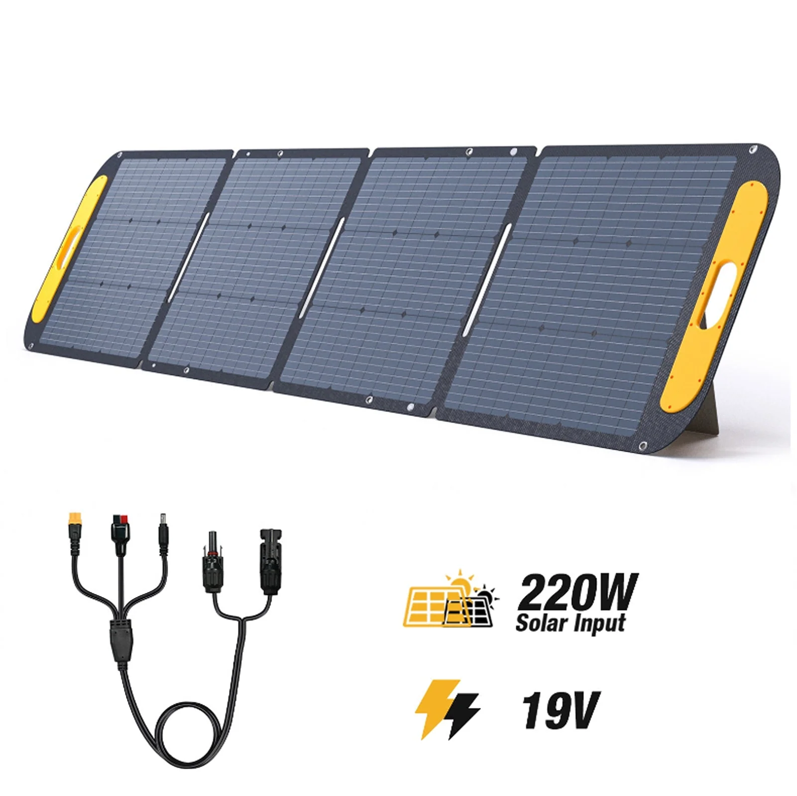 VTOMAN FlashSpeed 1000 with 200W Solar Panel - Image 8