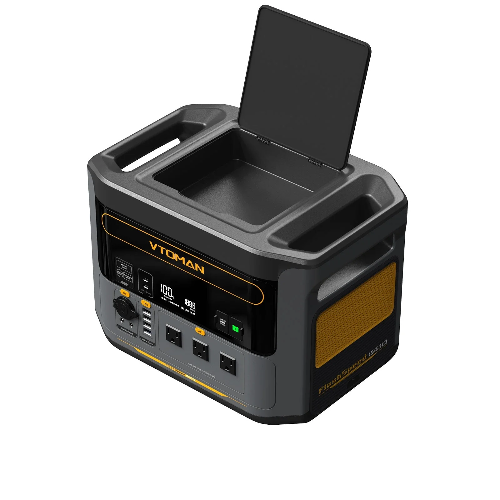 VTOMAN FlashSpeed 1500/3096Wh with 200W Pro Solar Panel - Image 5