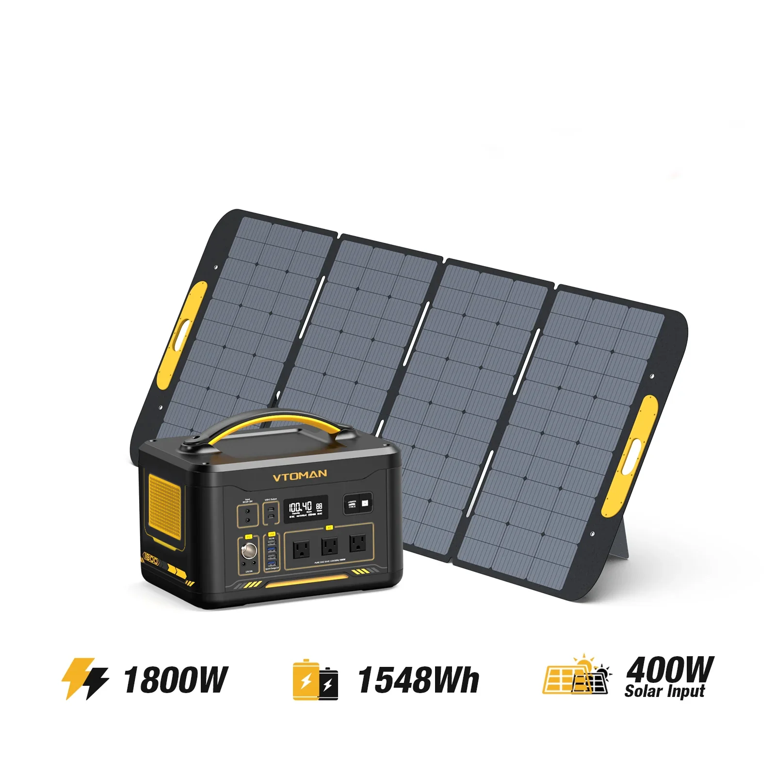 VTOMAN Jump 1800 Portable Power Station (US&MEX) - Image 11