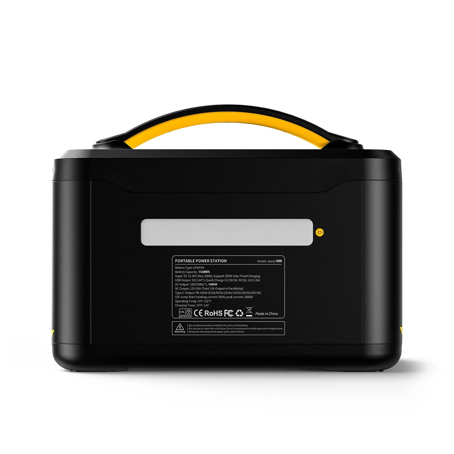 VTOMAN Jump 1800 with 200W Solar Panel - Image 6