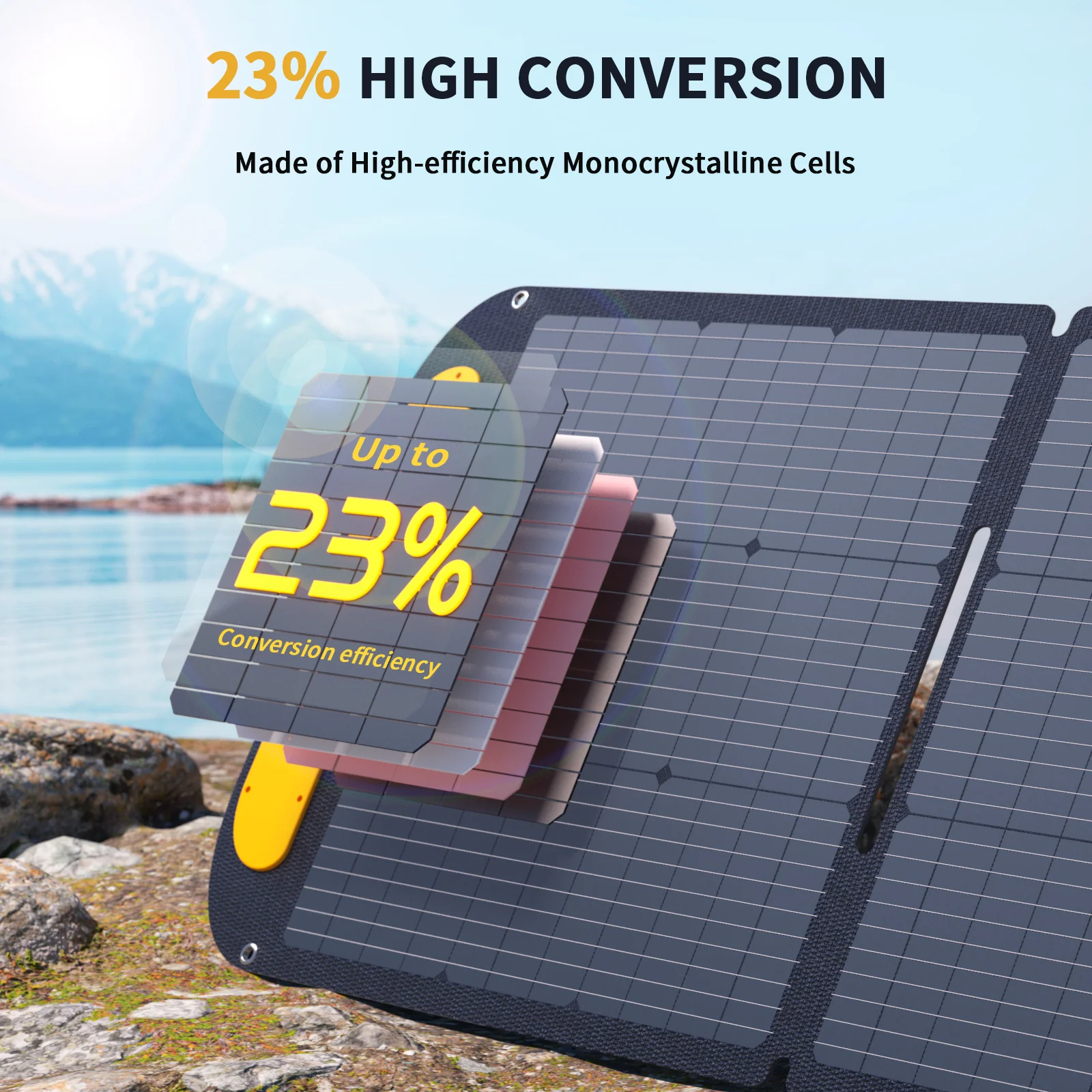 VTOMAN 200W Pro Portable Solar Panel - Image 7