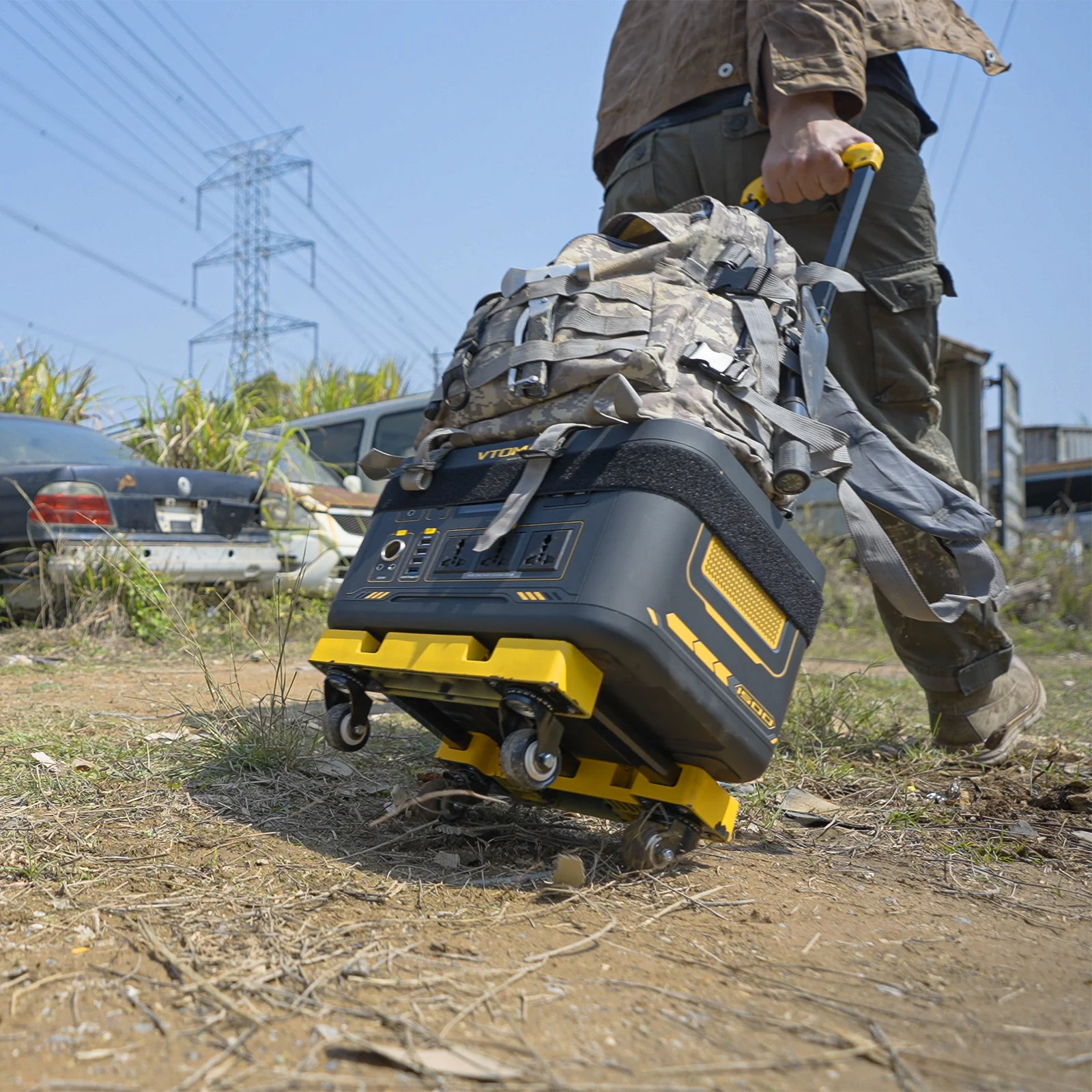 VTOMAN Folding Hand Truck (CANADA ONLY)