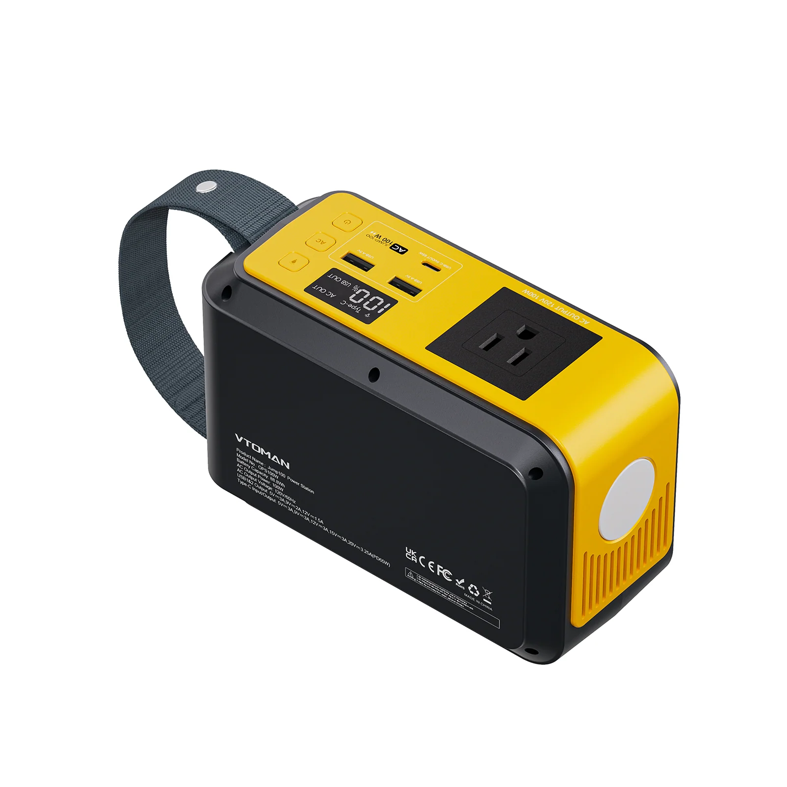 VTOMAN Jump 100 Portable Power Station - Image 6