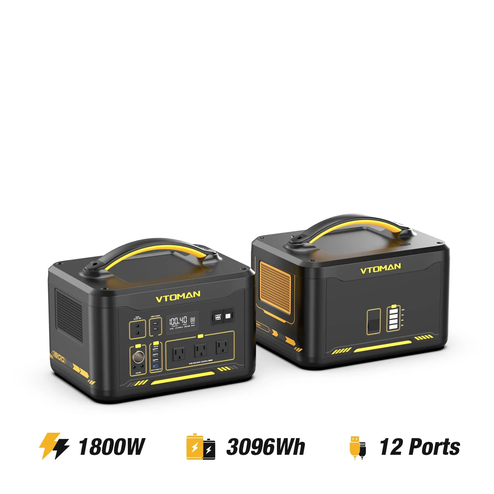 VTOMAN Jump 1800 Portable Power Station (US&MEX) - Image 8