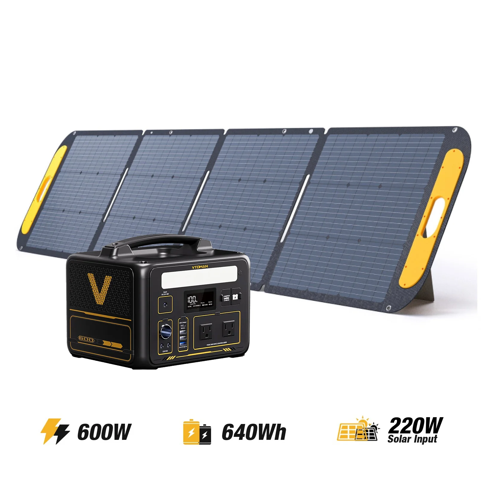 VTOMAN Jump 600 Portable Power Station (CANADA ONLY) - Image 6