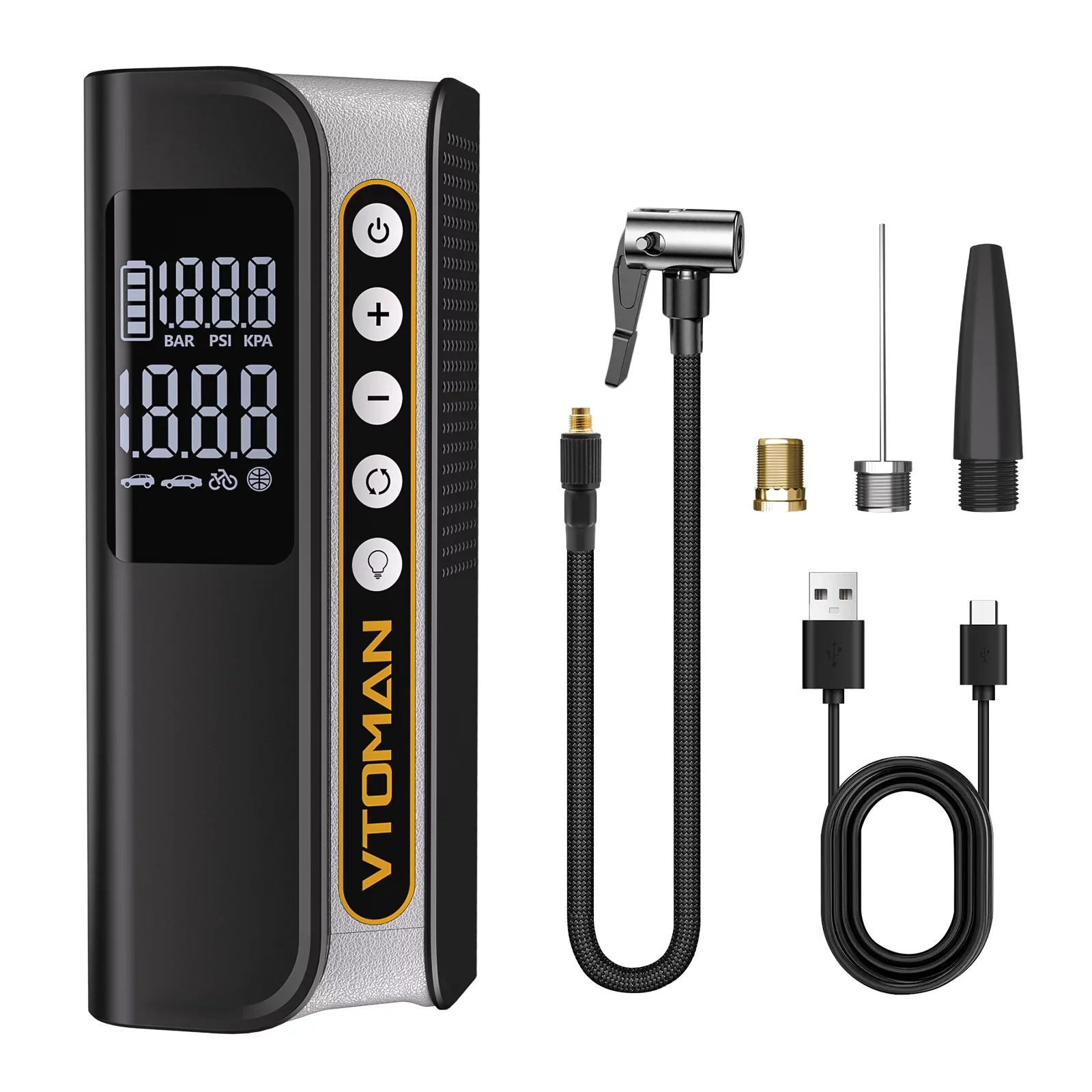 VTOMAN X6 Pro 160PSI Tire Inflator